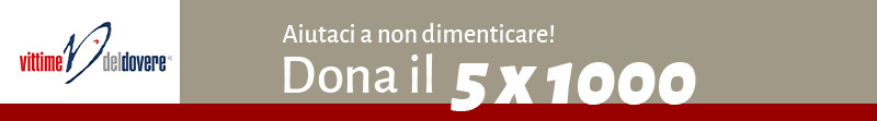Vittime del dovere - 5 x mille